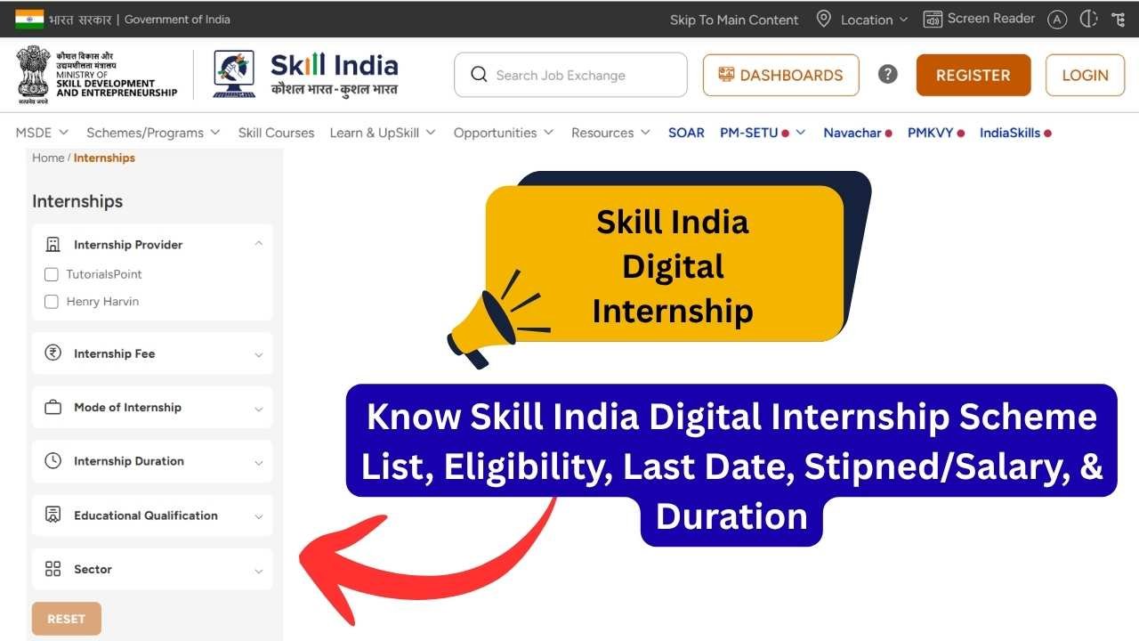 Skill India Digital Internship